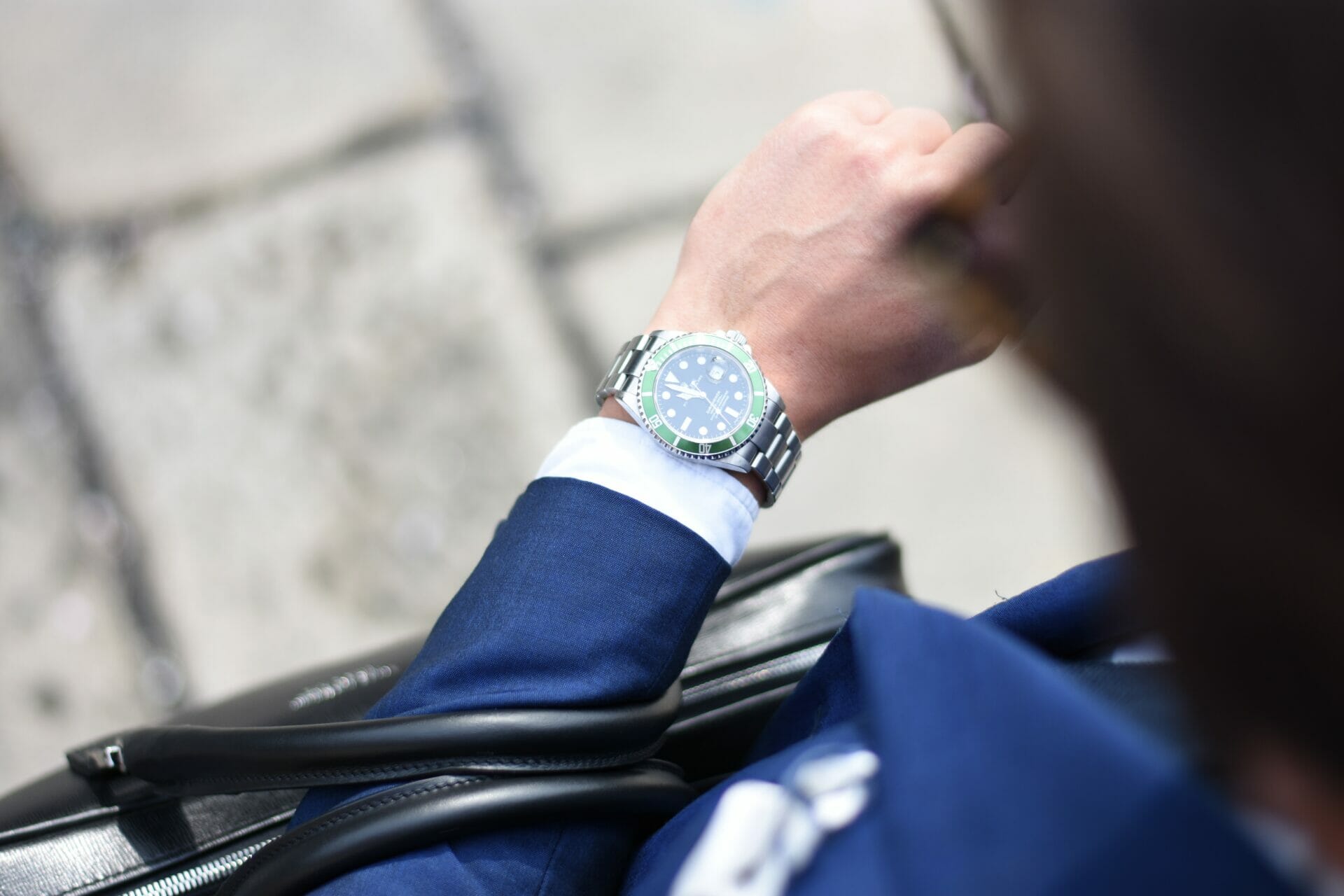 yachtsandmore lifestyle luxury watches wearing a Rolex